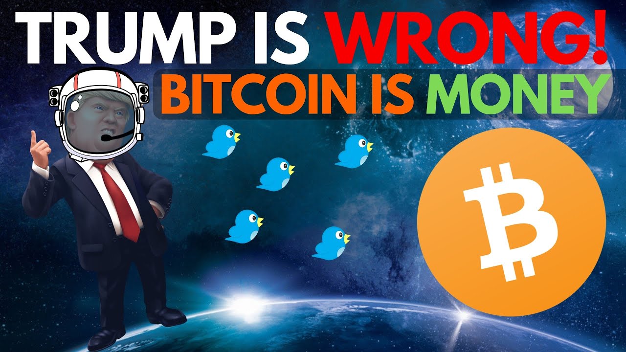 BITCOIN Is MONEY! Donald Trump got it Wrong, Twitter EXPLODES - Crypto News