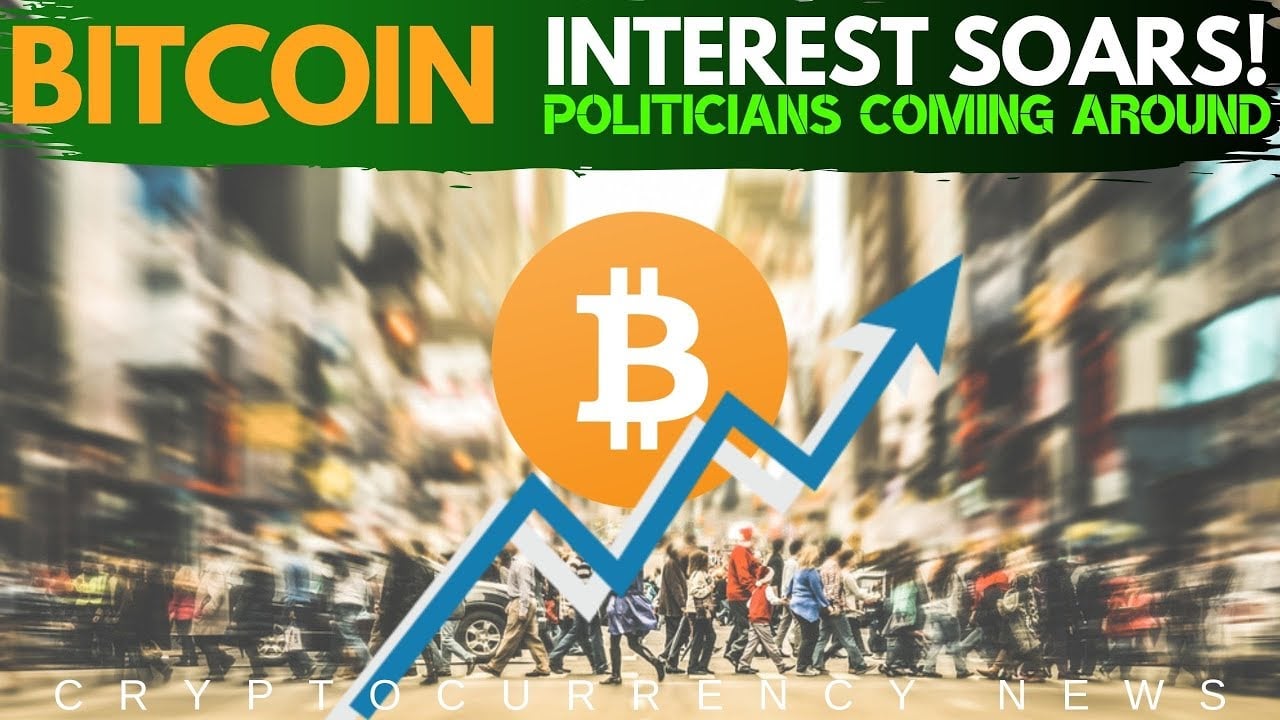 Bitcoin Interest is Soaring! Politicians Starting to like BTC, Best Blockchain Games - Crypto News