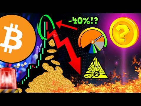 Bitcoin SELL OFF! 40% DUMP Incoming?!? The REAL Reason ALTCOINS WILL Explode!