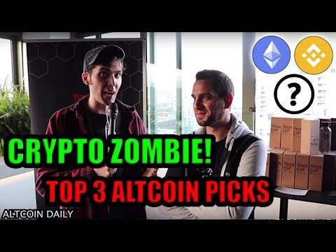 CRYPTO ZOMBIE'S TOP 3 ALTCOIN PICKS + TRON THOUGHTS [Full Interview Tron Event]