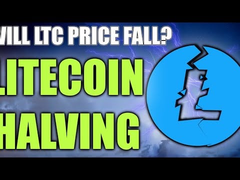 LITECOIN HALVING APPROACHING - WILL LTC PRICE FALL?