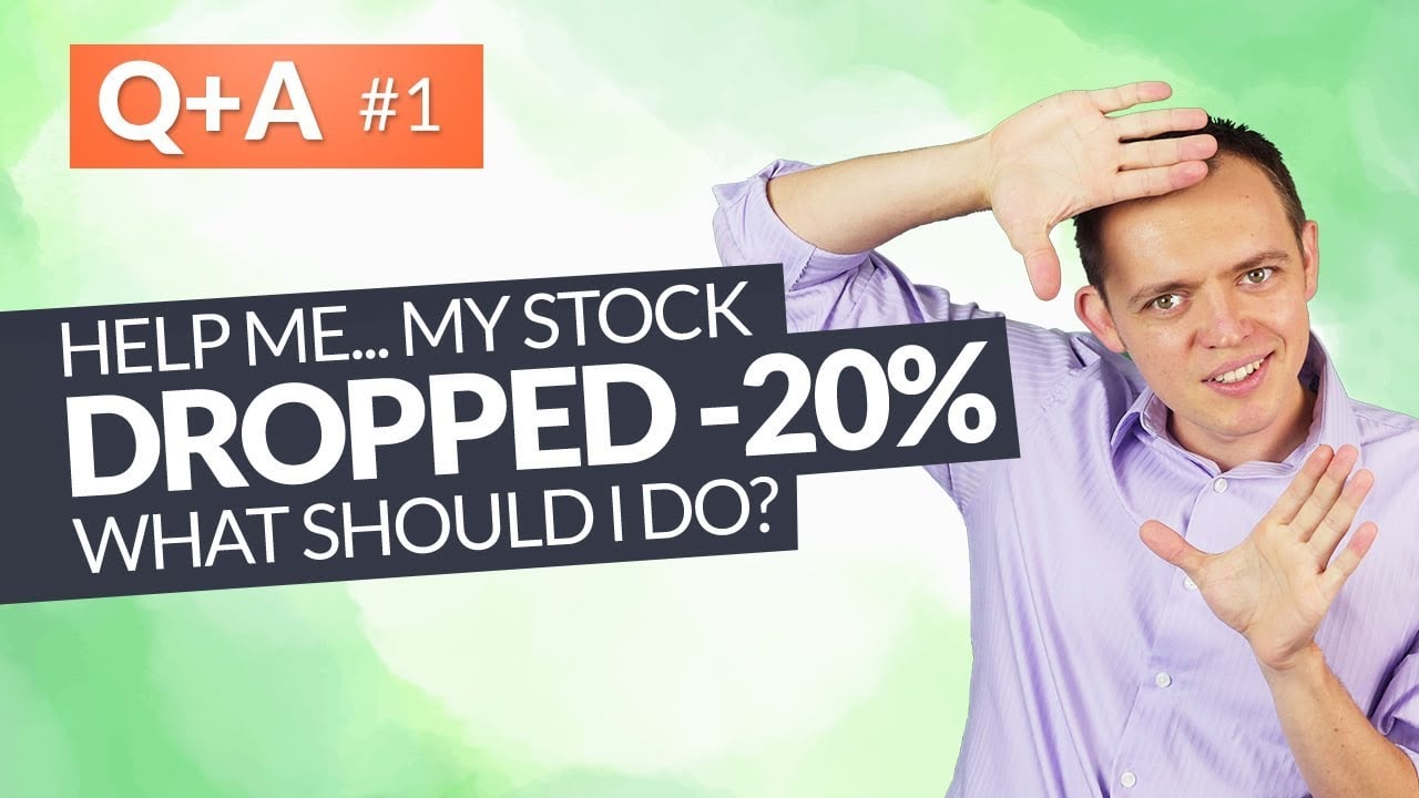 My Stock Dropped Over -20% - What Should I Do? #HungryForReturns 1