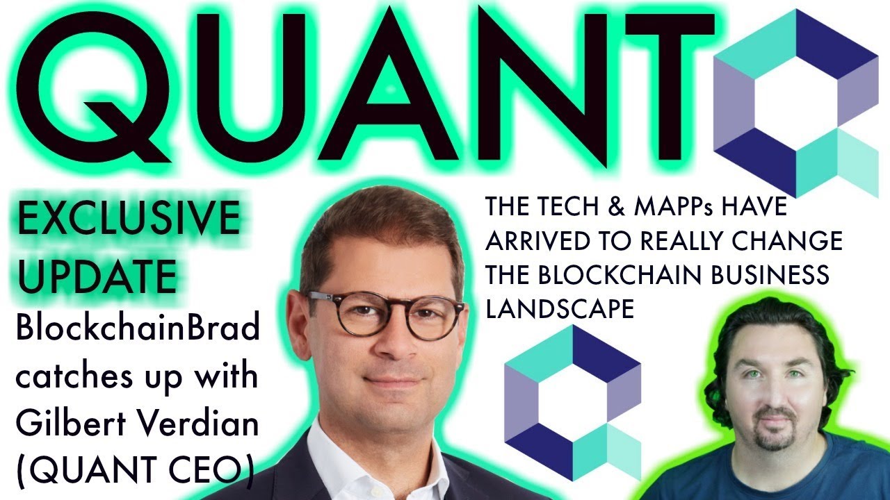 Quant Network Update  | BlockchainBrad | Crypto CEO Interview | Crypto news | Blockchain Business