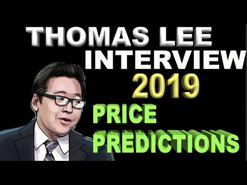 Tom Lee Explains: Future Trends & Catalysts | 2019 Price Predictions | BTC ETF