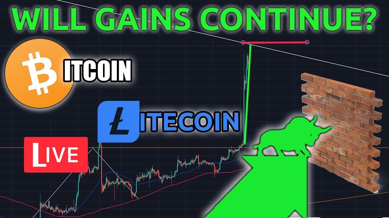 Will Bitcoin and Litecoin Gains Continue?