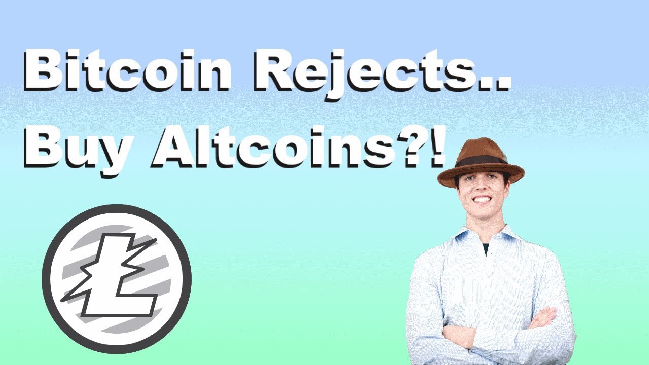 Bitcoin rejection.. Buy Altcoins?