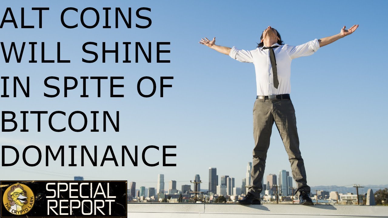 Crypto Alt Coins Will Boom - In Spite of Bitcoin Dominance - Here Is Why!
