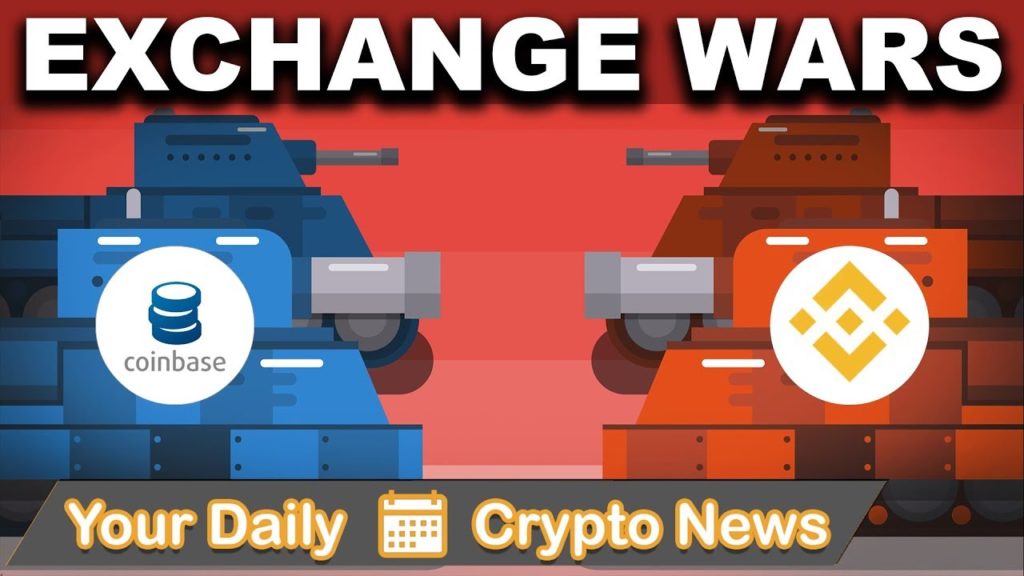 Crypto News: Binance & Coinbase Wars, Altcoin News $WTC ...