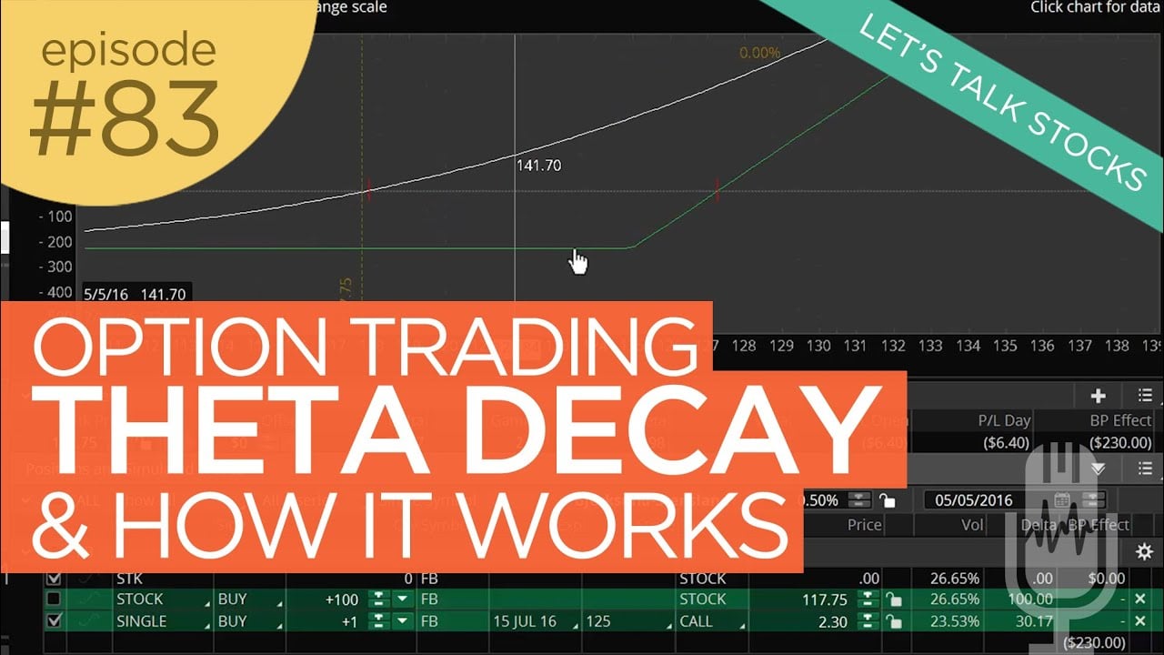 Ep 83: Option Trading - Theta Decay & How it Works!