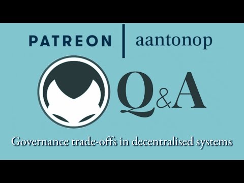 Ethereum Q&A: Governance trade-offs in decentralised systems