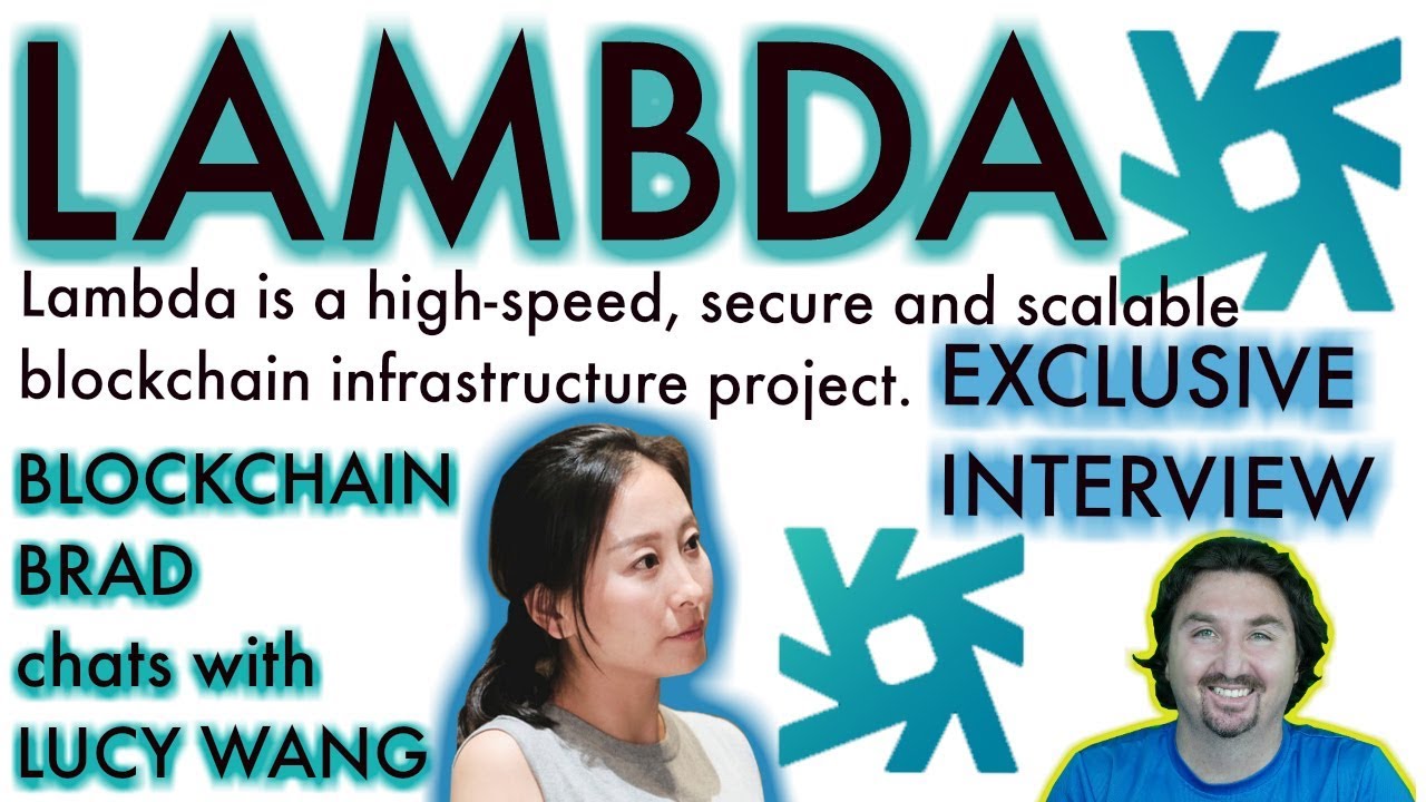 LAMBDA INTERVIEW | BlockchainBrad | Lambda CMO | Blockchain Data Storage Solution | Crypto Info