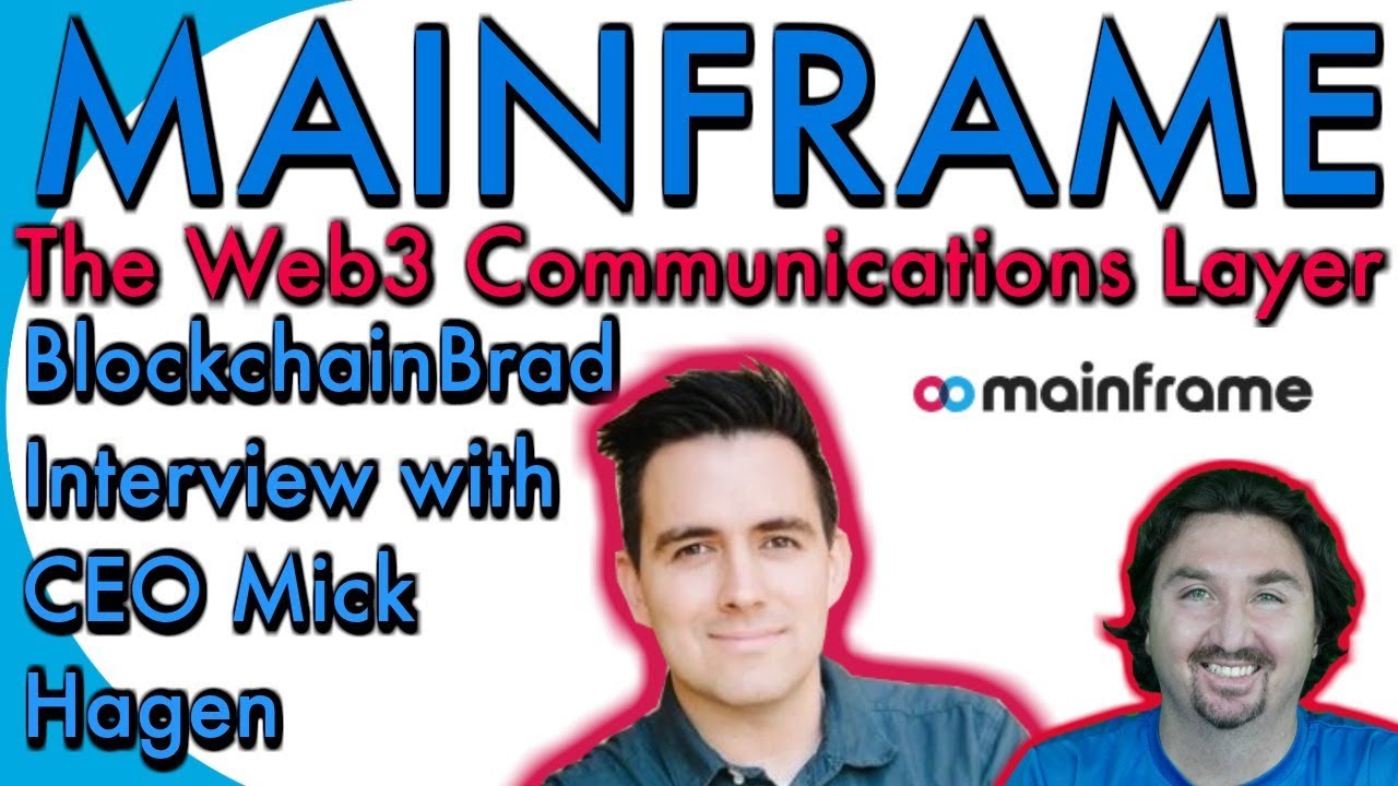 Mainframe CEO Mick chats with BCB about a new web3 communications layer