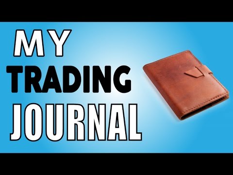 My trading journal template