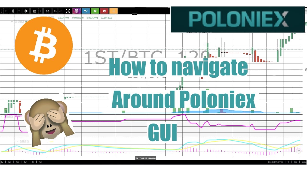 Navigate the Poloniex trading interface (cryptocurrency)