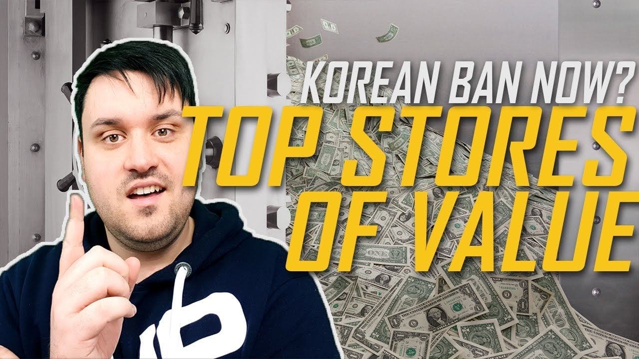 Top 5 Crypto Stores of Value. Which is the Best? Korean Ban!?