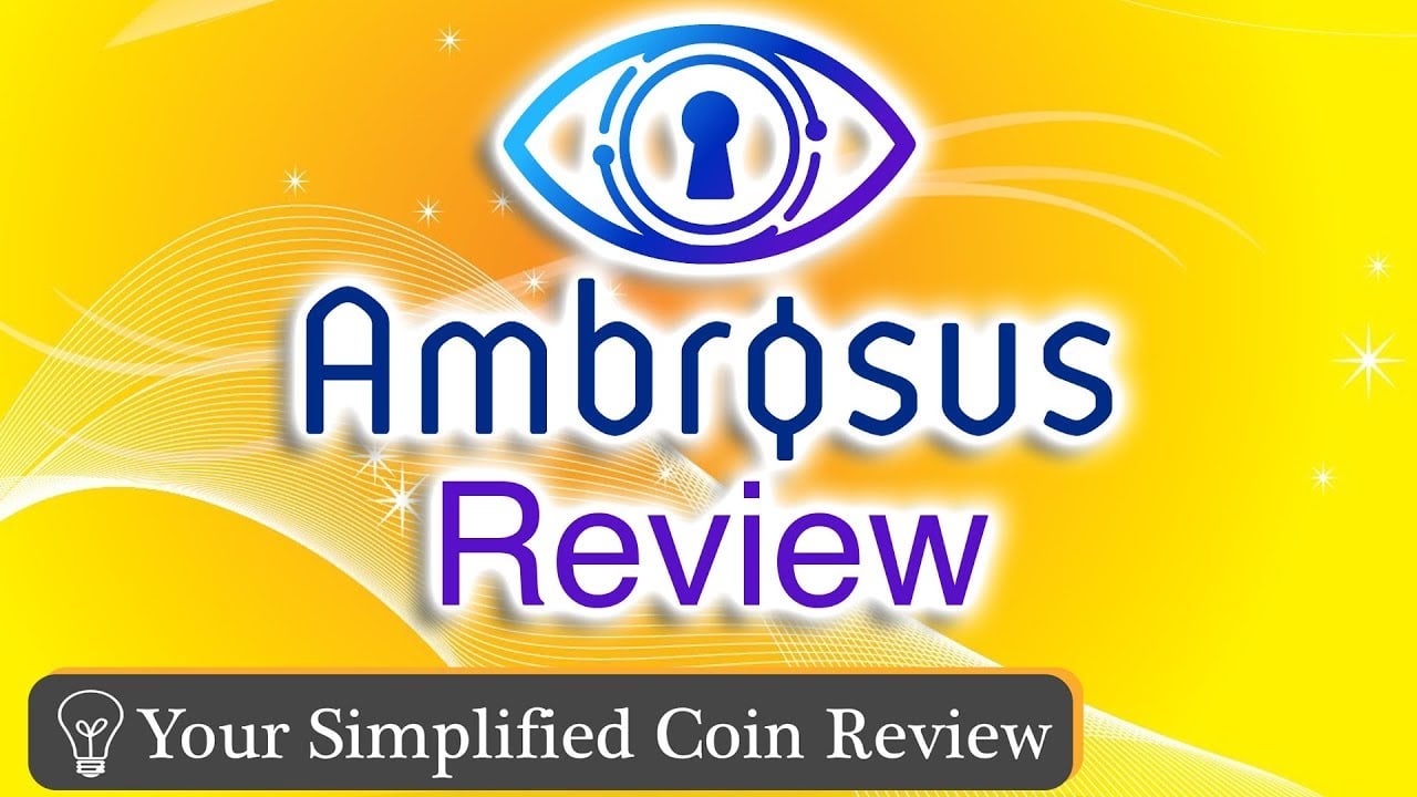 What is Ambrosus? A Review of the Crypto Token AMB