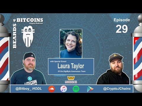 Will DigiByte Be the Next Coin to Pump? | Interview with Laura Taylor | Beards & Bitcoins Ep 29