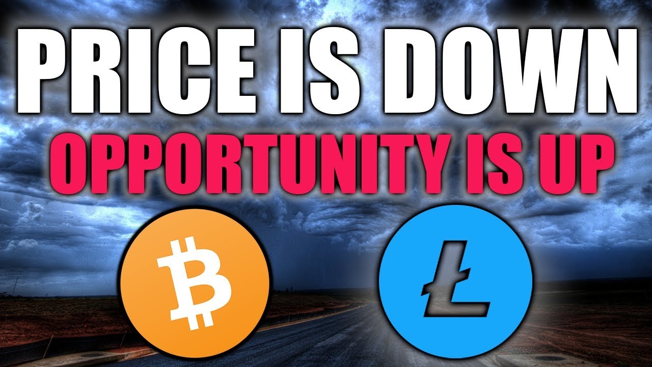 Bitcoin & Litecoin Price Are Down - HERE IS WHY That's Good!