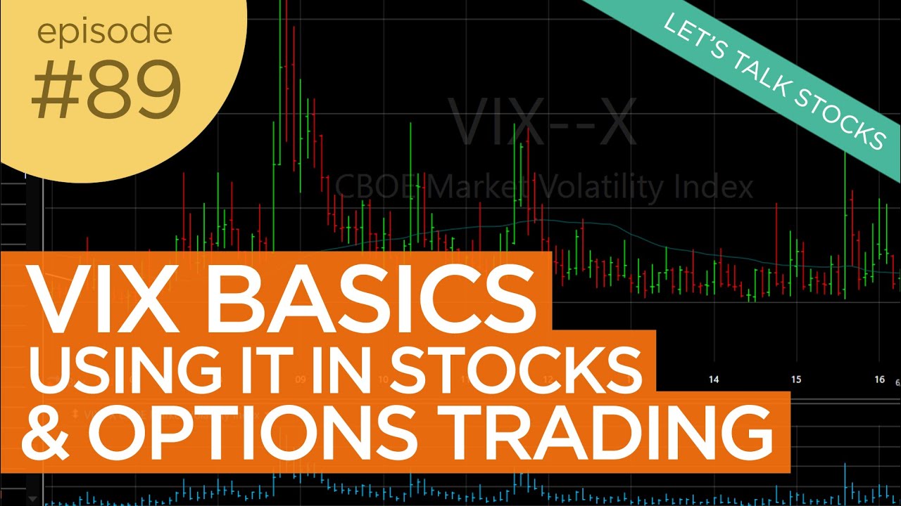 Ep 89: Using the VIX (Fear Index) in Trading Stocks and Options