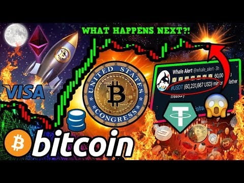 BIG News for BITCOIN!! $60 MILLION USDT MINTED... What For?! NEW US Crypto Tax Bill