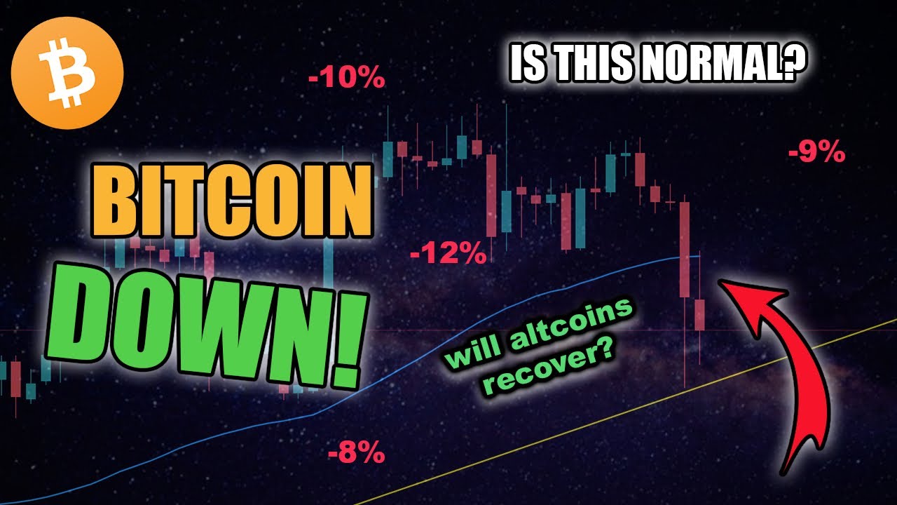 BITCOIN & ALTCOINS DOWN! WHAT IS HAPPENING?