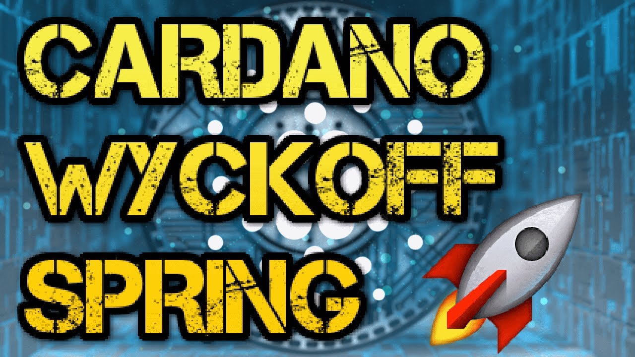 Cardano Wyckoff Spring + Bitcoin Giveaway!