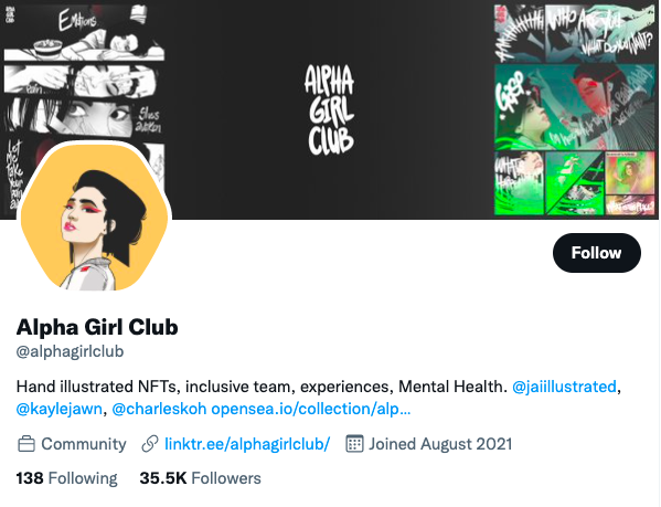 Top NFTs 2022 To Invest In: Alpha Girl Club