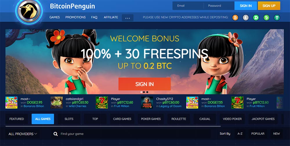 Bitcoin Penguin