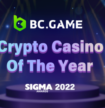 BC.Game Wins Crypto Casino Of The Year Sigma Award 2022 & Blockchain Gaming Platform of the Year