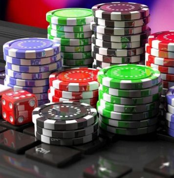 Online Gaming Casino: How To Have The Best Odds Poker chips on a laptop