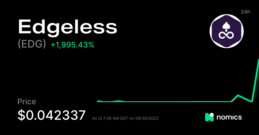 edgeless crypto