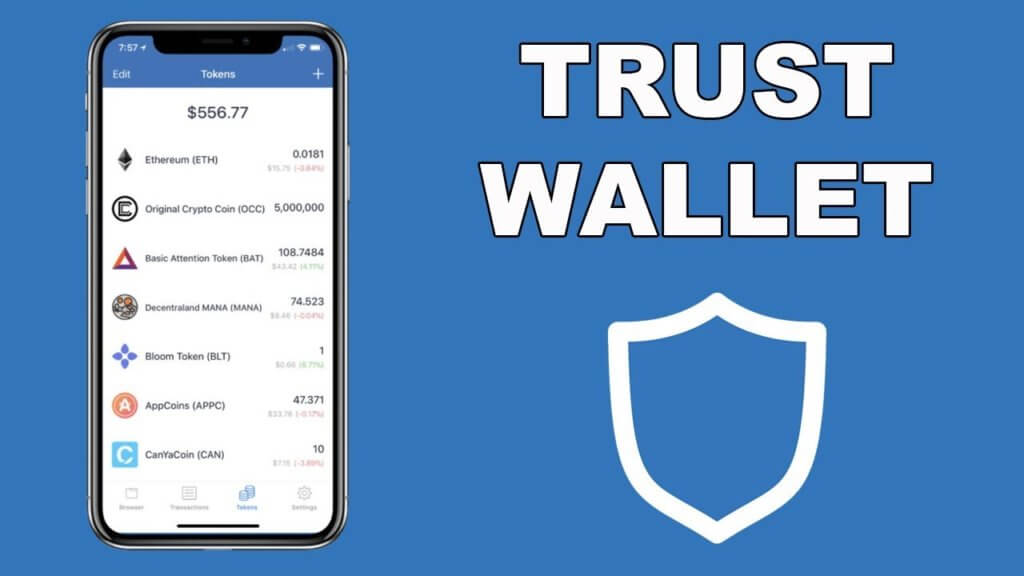 trust wallet free tokens list 2021