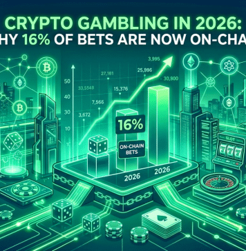 Crypto Gambling in 2026: Why 16% of Bets Are Now On-Chain