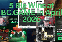 5 Big Wins at BC.GAME in April 2026