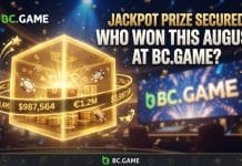 Jackpot Prize Secured! Who Won This August at BC.GAME?